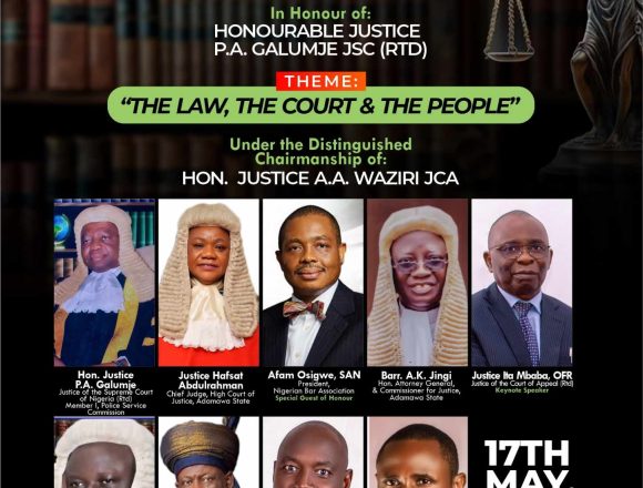 ADIKWU JUSTICE ITA MBABA CONFIRMED AS SPEAKER AT 2025 GABRIEL ADIKWU ANNUAL LECTURE