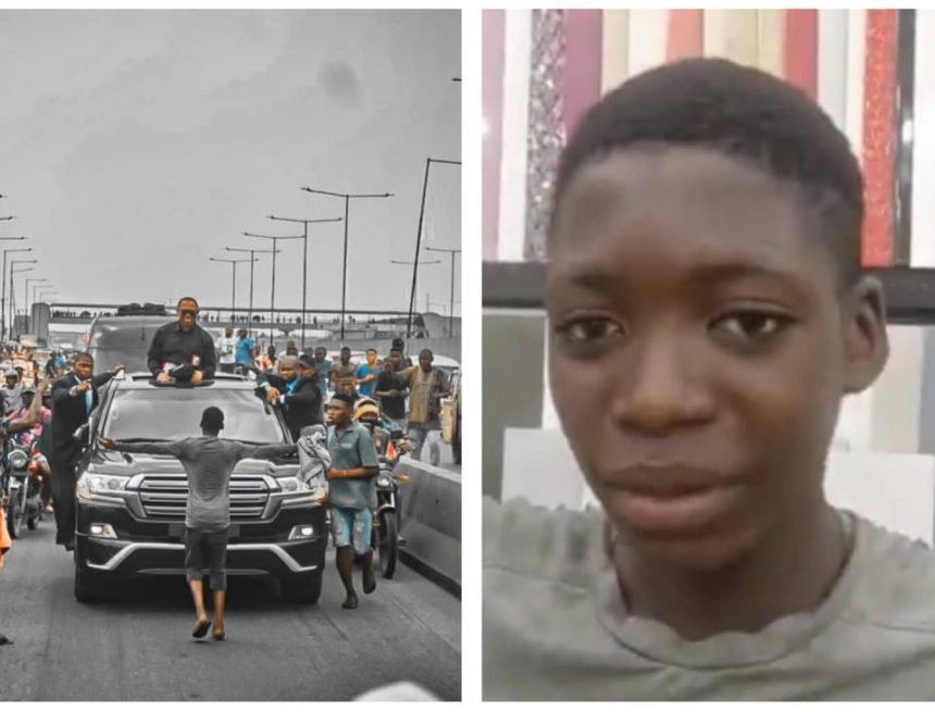 BOY-KIRIKIRI TEENAGER IN PETER OBI’S CONVOY SAGA REGAINS FREEDOM AFTER 3 MONTHS IN KIRIKIRI PRISON