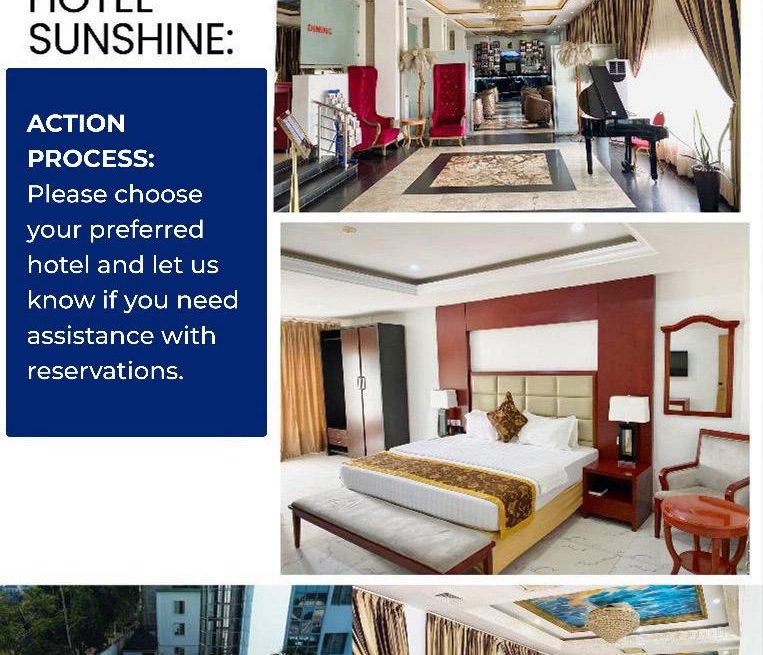 JUST IN: CHOICE, AFFORDABLE  HOTELS FOR NBA AGC UNVEILED