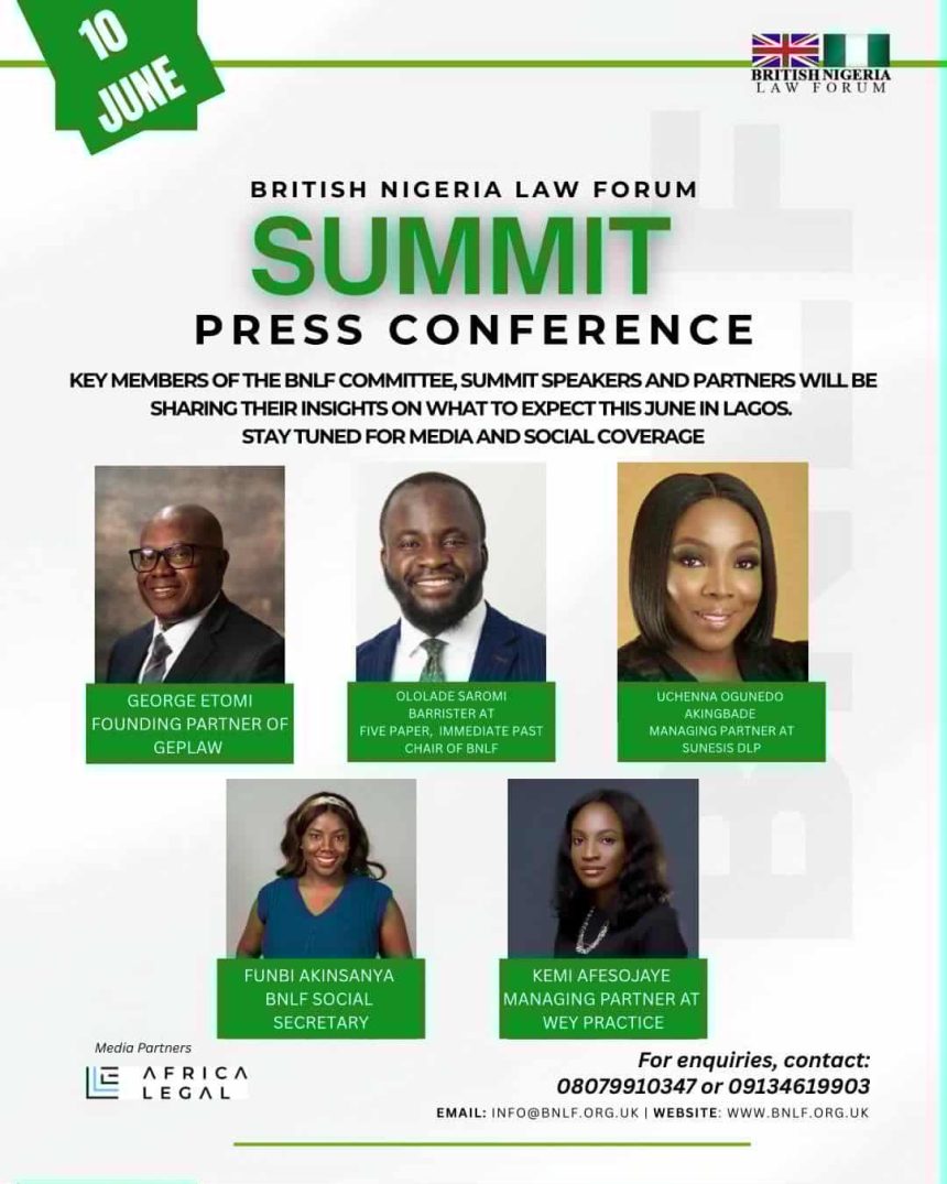 UCHENNA OGUNEDO AKINGBADE IS TEAM LEAD AT BNLF NIGERIA SUMMIT 2025