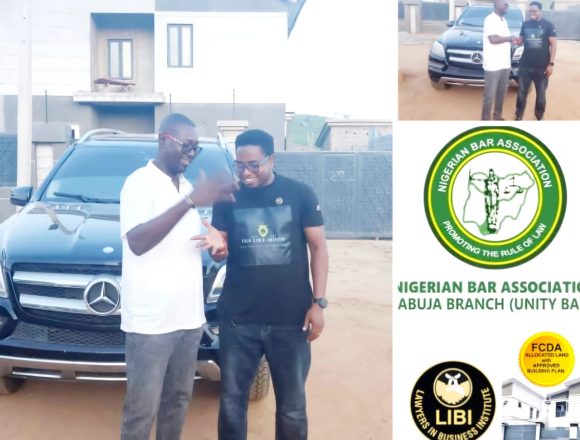 LIBI+ NBA ABUJA PUB. SECRETARY, ZACH AKUBO ESQ, VISITS OUR FCDA ALLOCATED ESTATE, SALUTES OUR SUCCESS IN PROVIDING AFFORDABLE HOUSING AND A CREDIBLE INVESTMENT PLATFORM FOR ALL THROUGH THE LAWYERS IN BUSINESS MASS-HOUSING & LAND-BANKING SCHEME