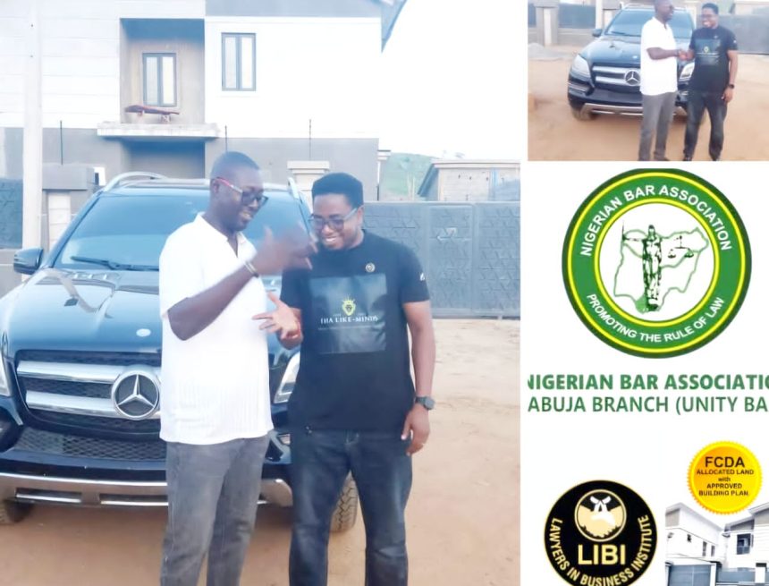 LIBI+ NBA ABUJA PUB. SECRETARY, ZACH AKUBO ESQ, VISITS OUR FCDA ALLOCATED ESTATE, SALUTES OUR SUCCESS IN PROVIDING AFFORDABLE HOUSING AND A CREDIBLE INVESTMENT PLATFORM FOR ALL THROUGH THE LAWYERS IN BUSINESS MASS-HOUSING & LAND-BANKING SCHEME