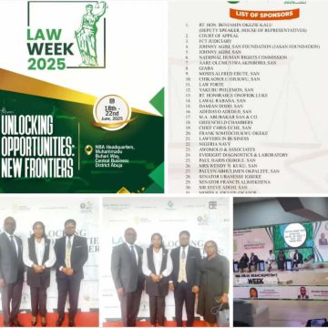 LIBI: WE ARE AMONG THE PROUD SPONSORS OF THE NBA ABUJA LAW WEEK, 2025
