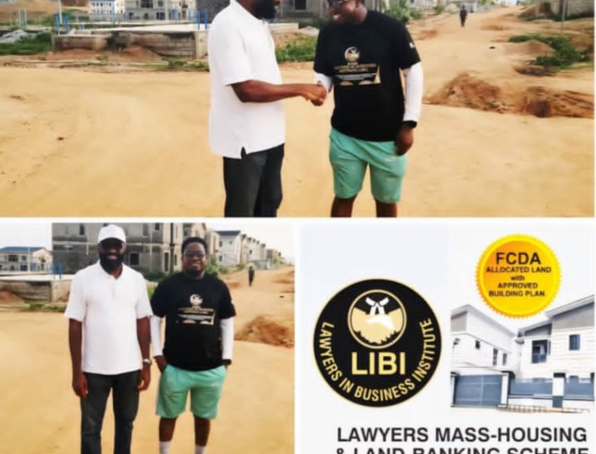 OTU OKA-IWU [ASSOCIATION OF IGBO LAWYERS] ABUJA PRESIDENT, SIR. CHIDI UDEKWE, VISITS OUR ESTATE, COMMENDS OUR SUCCESSFUL EFFORT AT PROVIDING AFFORDABLE HOUSING AND A CREDIBLE INVESTMENT PLATFORM AT THE LAWYERS IN BUSINESS MASS-HOUSING & LAND-BANKING SCHEME