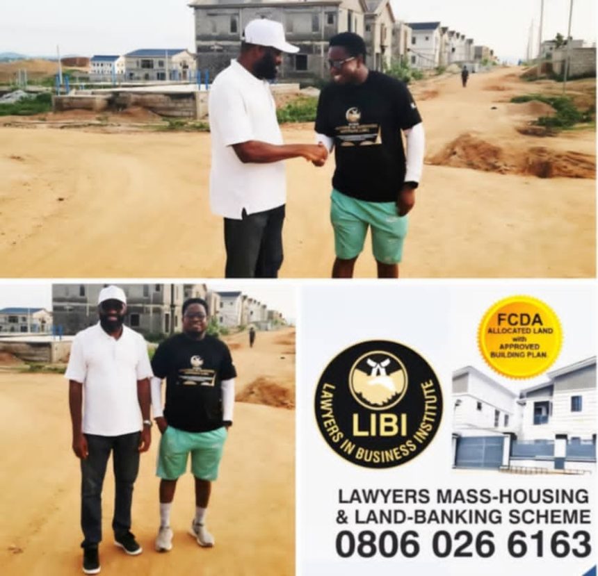 OTU OKA-IWU [ASSOCIATION OF IGBO LAWYERS] ABUJA PRESIDENT, SIR. CHIDI UDEKWE, VISITS OUR ESTATE, COMMENDS OUR SUCCESSFUL EFFORT AT PROVIDING AFFORDABLE HOUSING AND A CREDIBLE INVESTMENT PLATFORM AT THE LAWYERS IN BUSINESS MASS-HOUSING & LAND-BANKING SCHEME