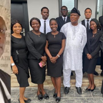 LAGOS LAW FIRM HOSTS OOU BAR ASPIRANTS FROM NIGERIAN LAW SCHOOL