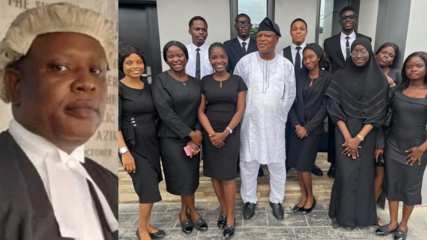LAGOS LAW FIRM HOSTS OOU BAR ASPIRANTS FROM NIGERIAN LAW SCHOOL