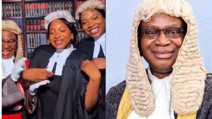 3 GENERATIONS OF LAWYERS, AS NGIGE, COUNCIL OF LEGAL EDUCATION CHAIR CLOCKS 64