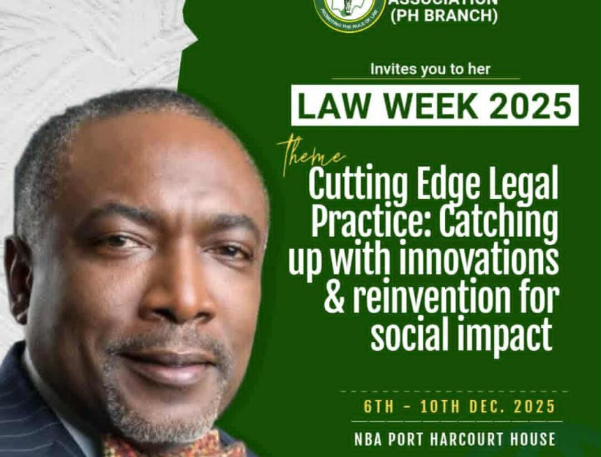 NBA-PH-LAW-WEEK NBA PORT HARCOURT HOLDS 2025 LAW WEEK DECEMBER 6-10