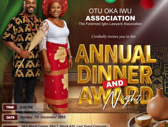 OTTI, OHANAEZE PG, ASAGBA, NGIGE, OTHERS TO STORM OTU OKA IWU AWARDS DEC. 7