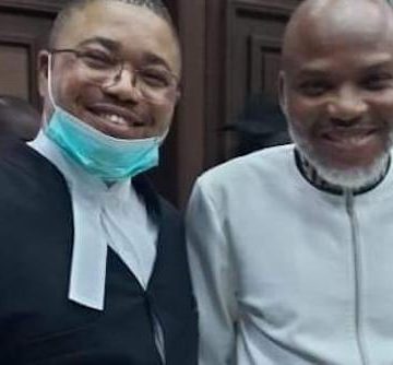 ejiofor ‘NNAMDI KANU’S CONVICTION WAS AVOIDABLE,’ SAYS EX LEAD DEFENCE COUNSEL IFEANYI EJIOFOR