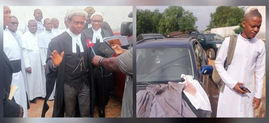 ANGLICAN CLERICS, SENIOR LAWYERS STORM ANAMBRA COURT OVER PRIEST BATTERED BY NAVAL RATINGS