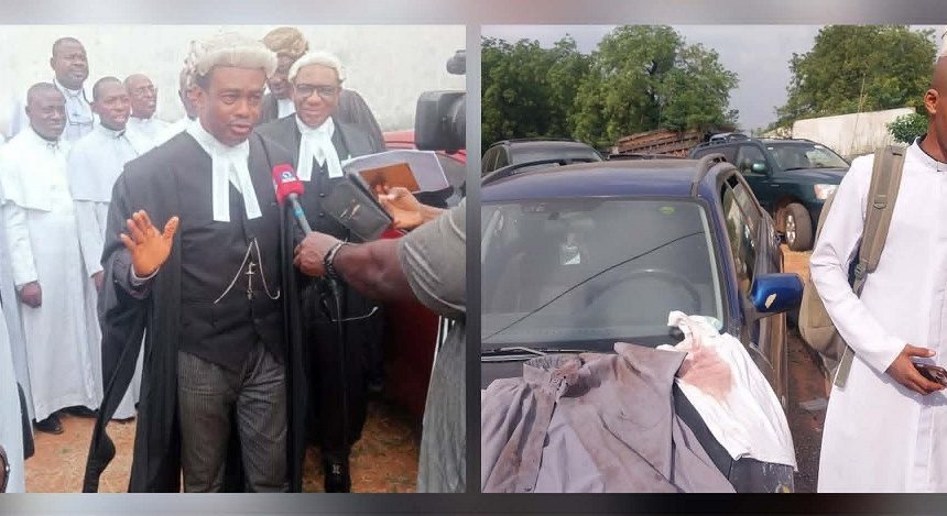ANGLICAN CLERICS, SENIOR LAWYERS STORM ANAMBRA COURT OVER PRIEST BATTERED BY NAVAL RATINGS
