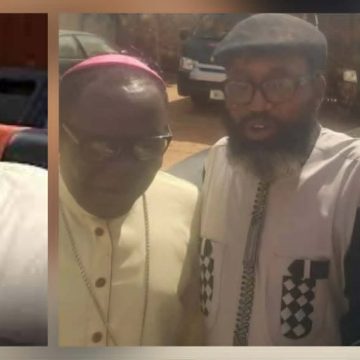 BISHOP KUKAH VISITS IPOB LEADER, NNAMDI KANU IN SOKOTO PRISON