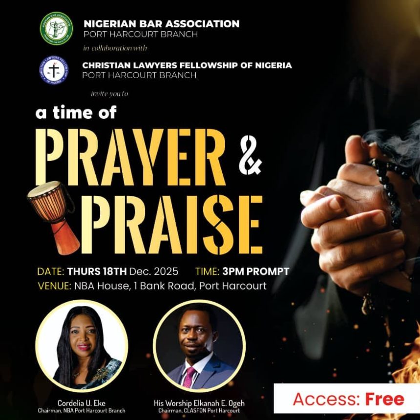 NBA PH BRANCH, CLASFON TO HOLD XMAS PRAYER, PRAISE TODAY