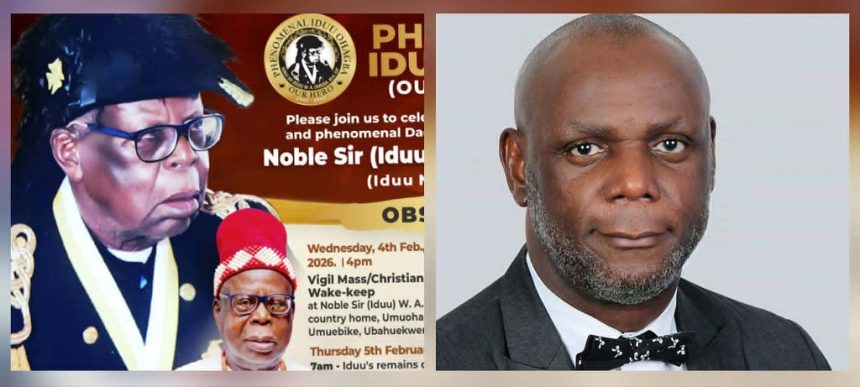 EX NBA NATIONAL OFFICER OKEY OHAGBA BURIES FATHER FEB. 5