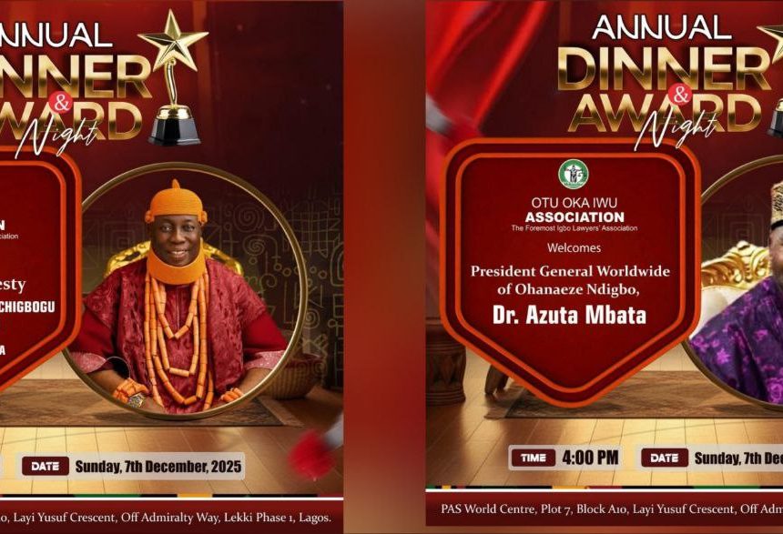 awards: otu oka iwu set to host ohanaeze PG, asagba of asaba