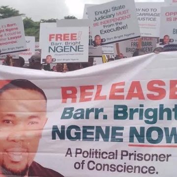 NGENE NBA VP, SENIOR ADVOCATES, LAWYERS TO STORM ENUGU TOMORROW AS COURT HEARS APPEAL BY DETAINED LAWYER