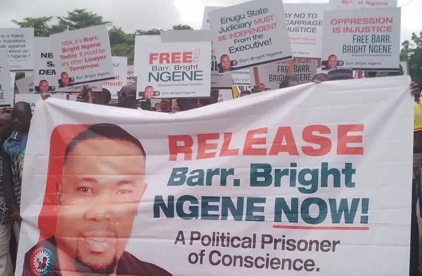 ‘GOV. MBAH BEHIND MY 2-YEAR DETENTION ORDEAL,’ LAWYER SENDS SOS TO NBA