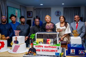 ABIA4 ‘I’M EXTREMELY PROUD OF YOUR PERFORMANCE,’ OSINBAJO HAILS GOV. OTTI AT 61