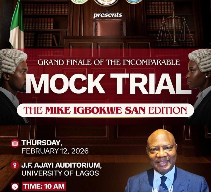 MIKE IGBOKWE SAN EDITION UNILAG MOCK TRIAL HOLDS