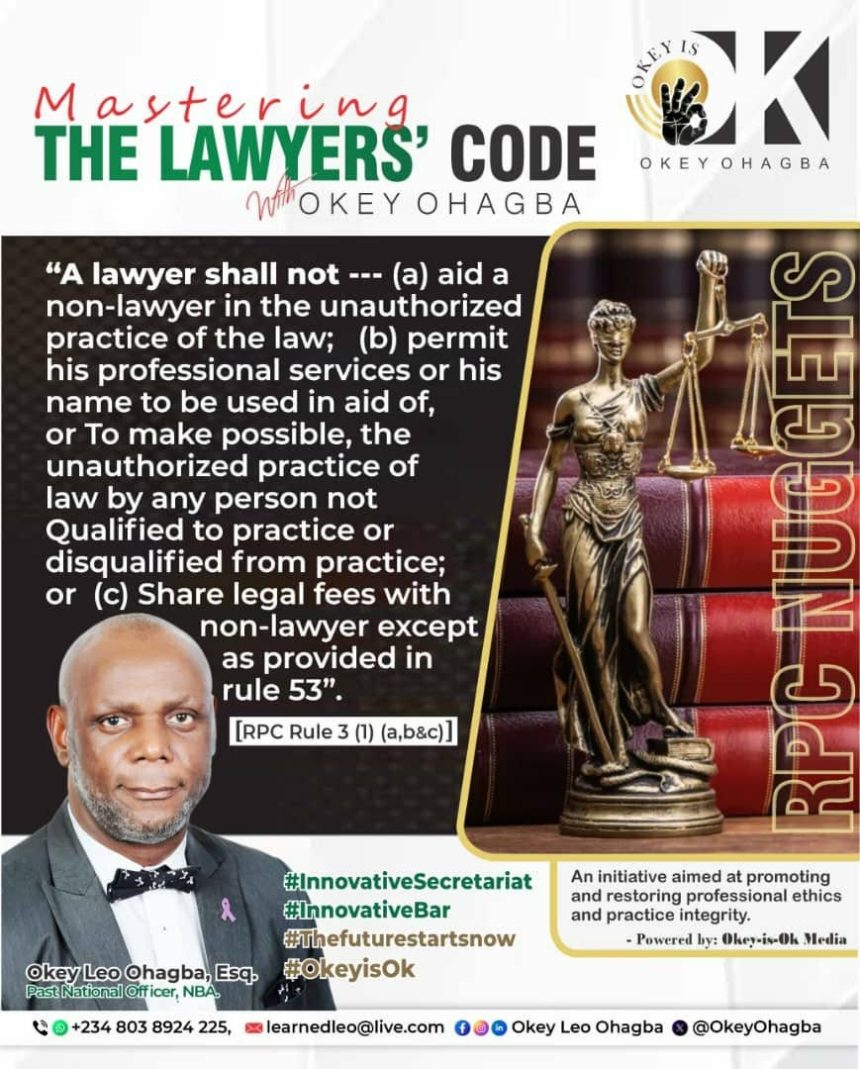 OKEY ‘WE MUST RISE IN UNISON TO SAFEGUARD OUR PRACTICE’ – OKEY OHAGBA