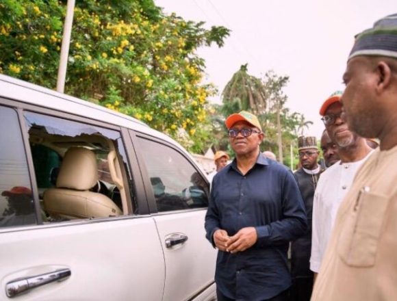PETER-OBI BREAKING: PETER OBI ESCAPES ASSASSINATION ATTEMPT BY GUNMEN