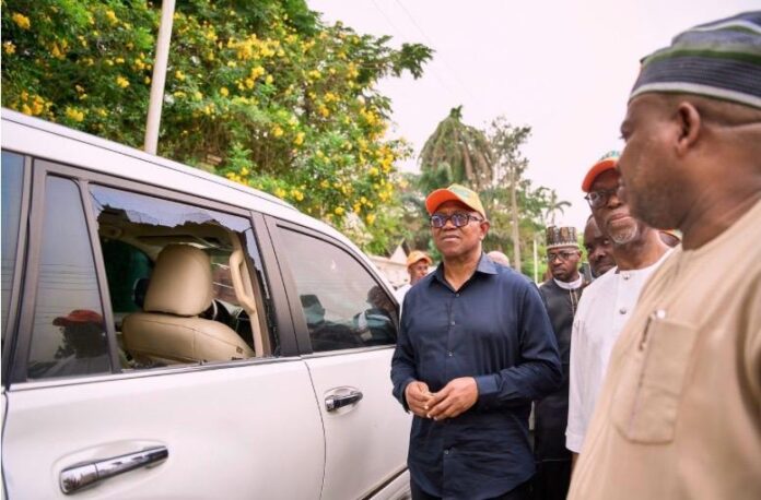 PETER-OBI BREAKING: PETER OBI ESCAPES ASSASSINATION ATTEMPT BY GUNMEN