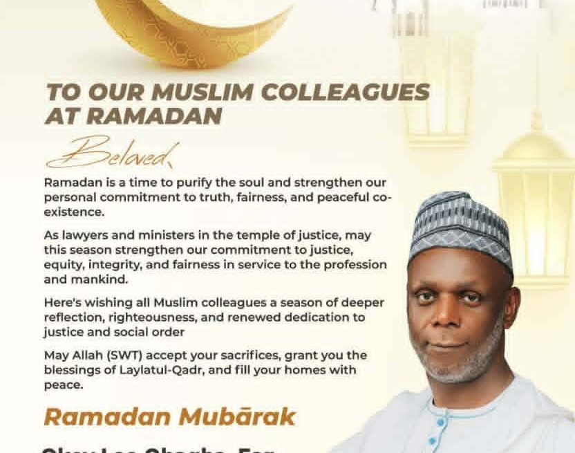 OKEY OHAGBA FELICITATES MUSLIM COLLEAGUES AT RAMADAN