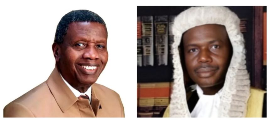 ADEGBORUWA NAMED ‘SOLE SPEAKER’ FOR PASTOR ADEBOYE’S 84TH BIRTHDAY ANNUAL LECTURE