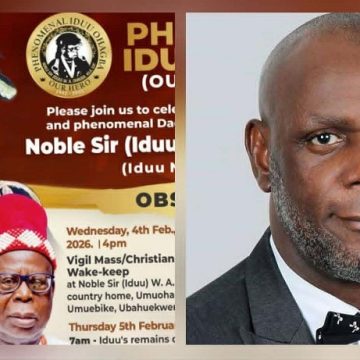 EX NATIONAL OFFICER OKEY OHAGBA THANKS GUESTS OVER FATHER’S BURIAL