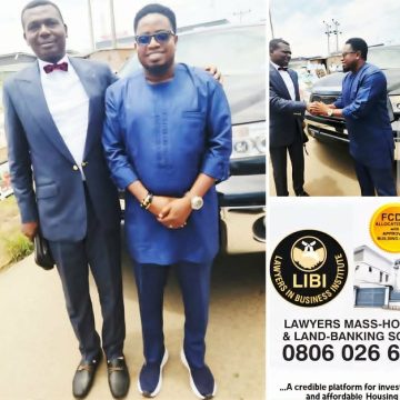 SIR. EBUN-OLU ADEGBORUWA SAN AMONG LATEST ALLOTTEES TO VISIT SITE, APPLAUDS OUR SUCCESSFUL EFFORT AT PROVIDING AFFORDABLE HOUSING AND CREDIBLE INVESTMENT PLATFORM AT LAWYERS MASS-HOUSING & LAND-BANKING SCHEME