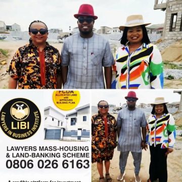 MRS. LYNA OKARA ESQ AMONG LATEST ALLOTTEES IN THE Lawyers MASS-HOUSING AND LAND-BANKING SCHEME, ABUJA. 1 MILLION NAIRA DISCOUNT ON LAST TEN PROMO PLOTS