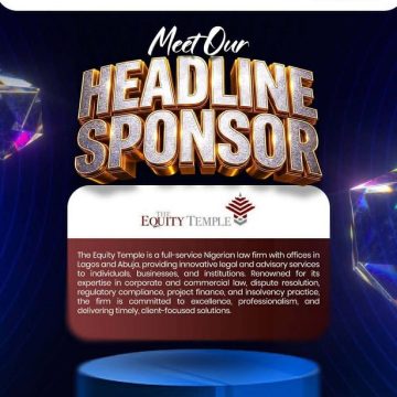 NBA LAGOS UNVEILS HEADLINE SPONSOR, THE EQUITY TEMPLE