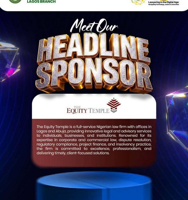 NBALAGOS-SPONSOR NBA LAGOS UNVEILS HEADLINE SPONSOR, THE EQUITY TEMPLE