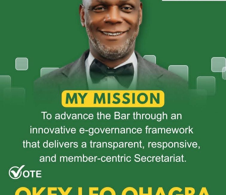 OKEY OHAGBA, NBA GENERAL SECRETARY CANDIDATE, UNVEILS MISSION, HAILS MULAN, NEW EKET CHAIR