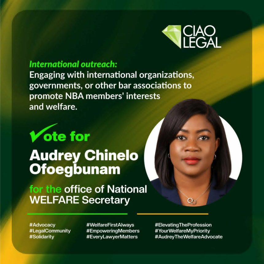 AUDREY OFOEGBUNAM UNVEILS INT’L OUTREACH FOR REALISTIC MEMBER WELFARE