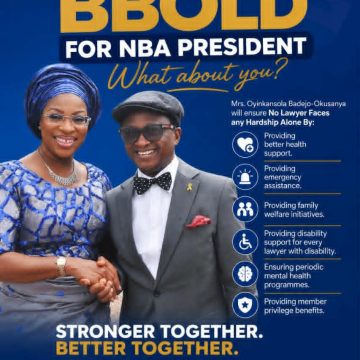 BBOLD-COV SENIOR LAWYER ENAMHE ENDORSES BADEJO-OKUSANYA FOR NBA PRESIDENCY