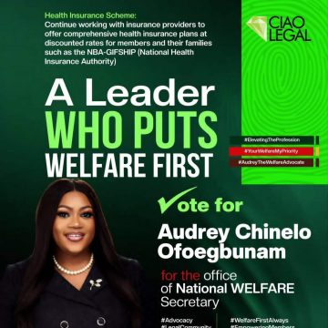 CHINELO-AUDREY CHINELO OFOEGBUNAM: A LEADER WHO PUTS WELFARE FIRST ALWAYS