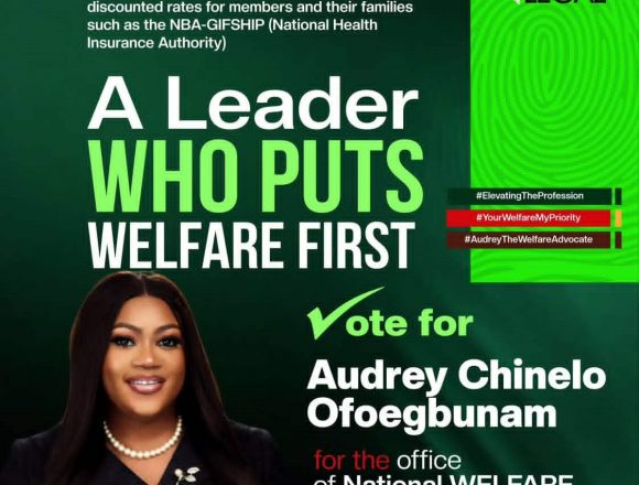 CHINELO OFOEGBUNAM: A LEADER WHO PUTS WELFARE FIRST ALWAYS