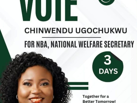 CHINWENDU++ HOW TO VOTE: CHINWENDU UGOCHUKWU FOR NBA NATIONAL WELFARE SECRETARY