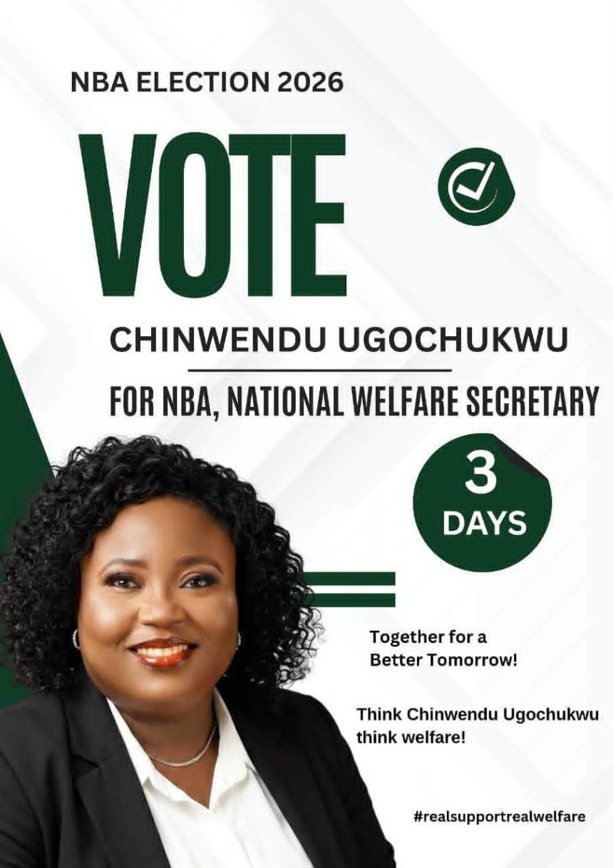 HOW TO VOTE: CHINWENDU UGOCHUKWU FOR NBA NATIONAL WELFARE SECRETARY