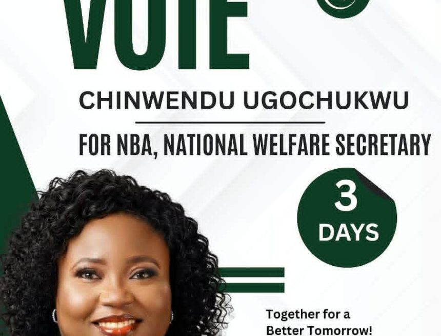 HOW TO VOTE: CHINWENDU UGOCHUKWU FOR NBA NATIONAL WELFARE SECRETARY