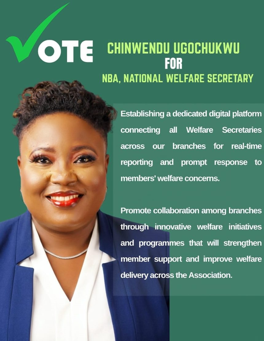 LEADERSHIP WITH PURPOSE: CHINWENDU UGOCHUKWU OUTLINES VISION FOR MEMBERS’ WELFARE