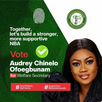 ‘WHAT I OFFER IS A GENUINE HEART FOR SERVICE,’ SAYS AUDREY CHINELO OFOEGBUNAM