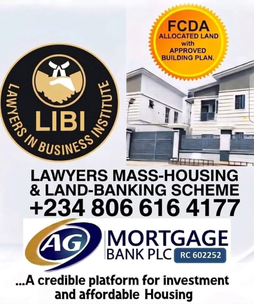 AT THE AGC 2026 PROMO: PLOT OF CHIEF EMMANUEL OSUALA NWAGBARA ESQ. [NBA LAGOS] PROCEEDS TO FINISHING, WITH P.O.P. CEILING, DOORS, WINDOWS & TILING AT LAWYERS IN BUSINESS MASS-HOUSING & LAND-BANKING SCHEME