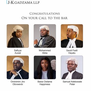 J-K GADZAMA LLP WELCOMES NEW WIGS TO THE LAW FIRM
