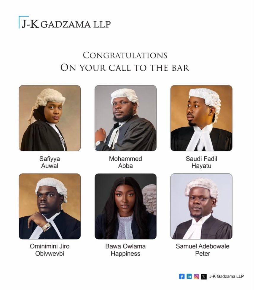 J-K GADZAMA LLP WELCOMES NEW WIGS TO THE LAW FIRM