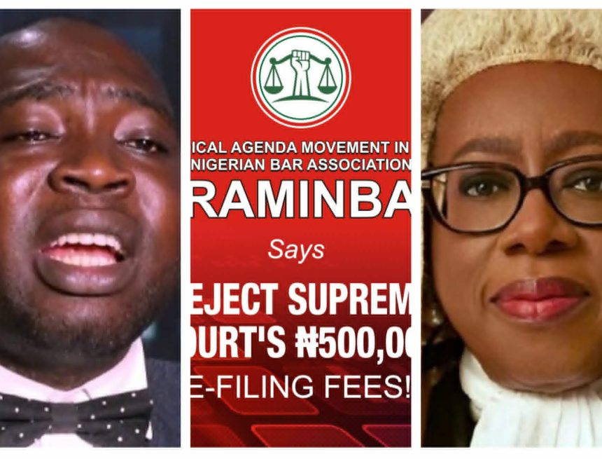 ACCESS TO JUSTICE: LAWYERS ASK CJN TO REMOVE N0.5 MILLION E-FILING FEE