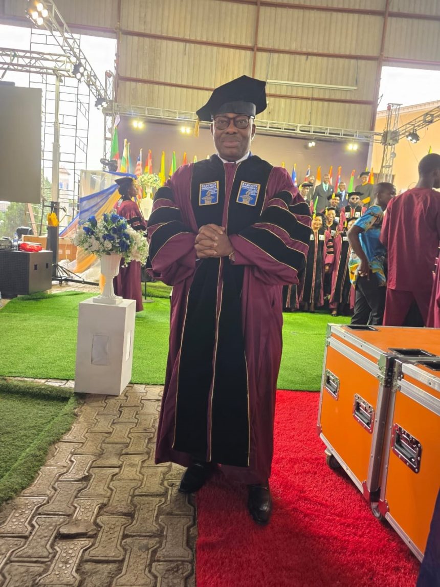 UBANI BAGS ‘BEST PHD LAW GRADUATE’ PRIZE AT BABCOCK UNIVERSITY